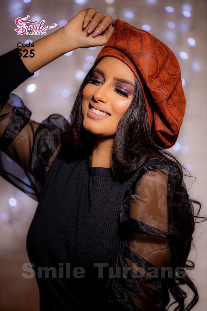 beret Beret leather - Smile Turbans - 525