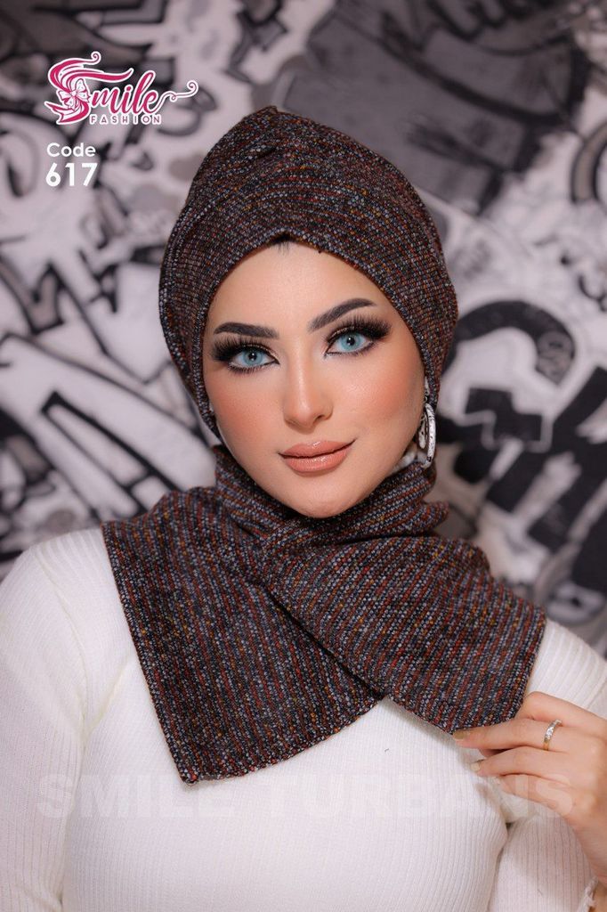 Turban  & Scarf Darby one piece knitwear - Smile Turbans - 617