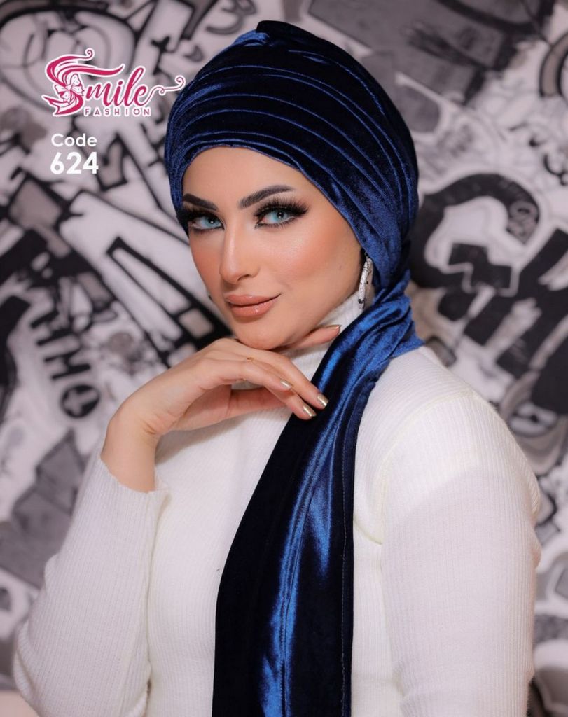 Turban Scotch velvet - Smile Turbans - 624
