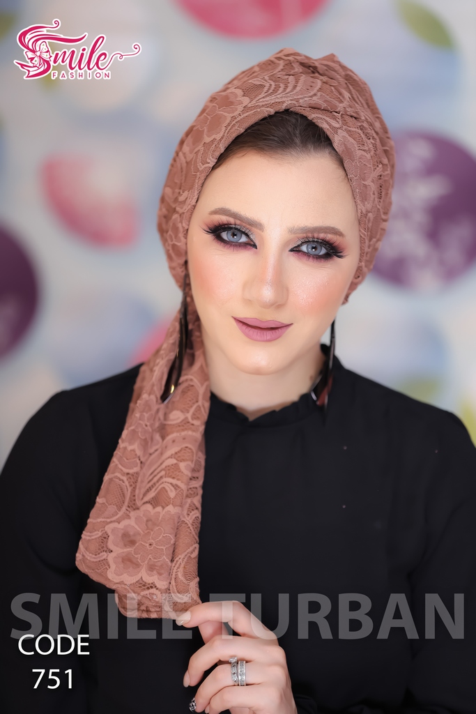Turban Multi way tie it cross Dantel - Smile Turbans - 751