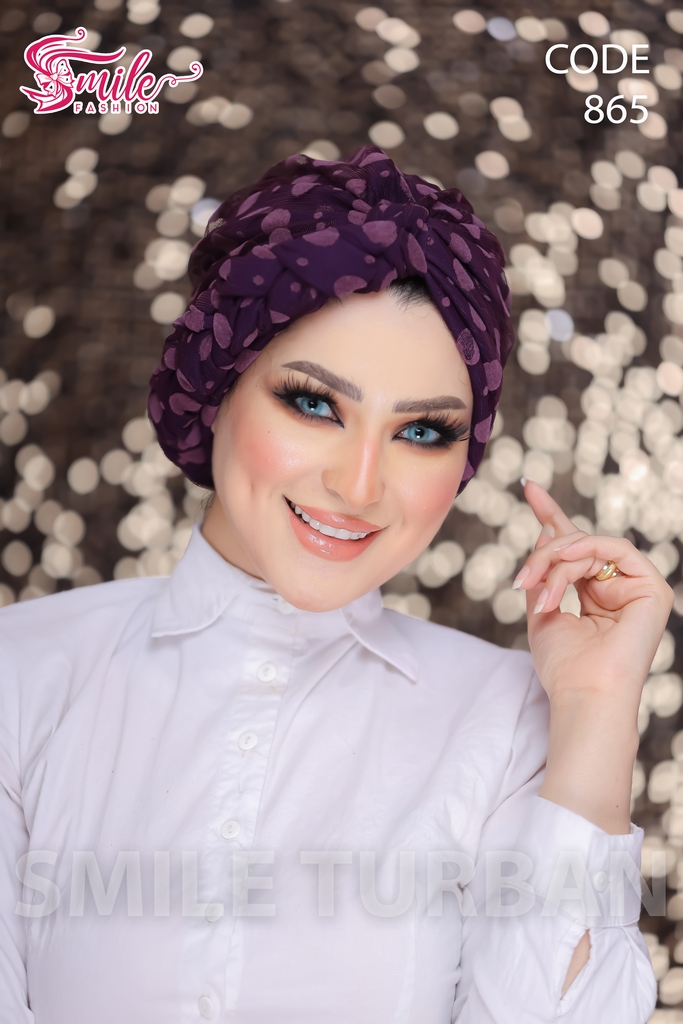 Turban plexus Tulle - Smile Turbans - 865
