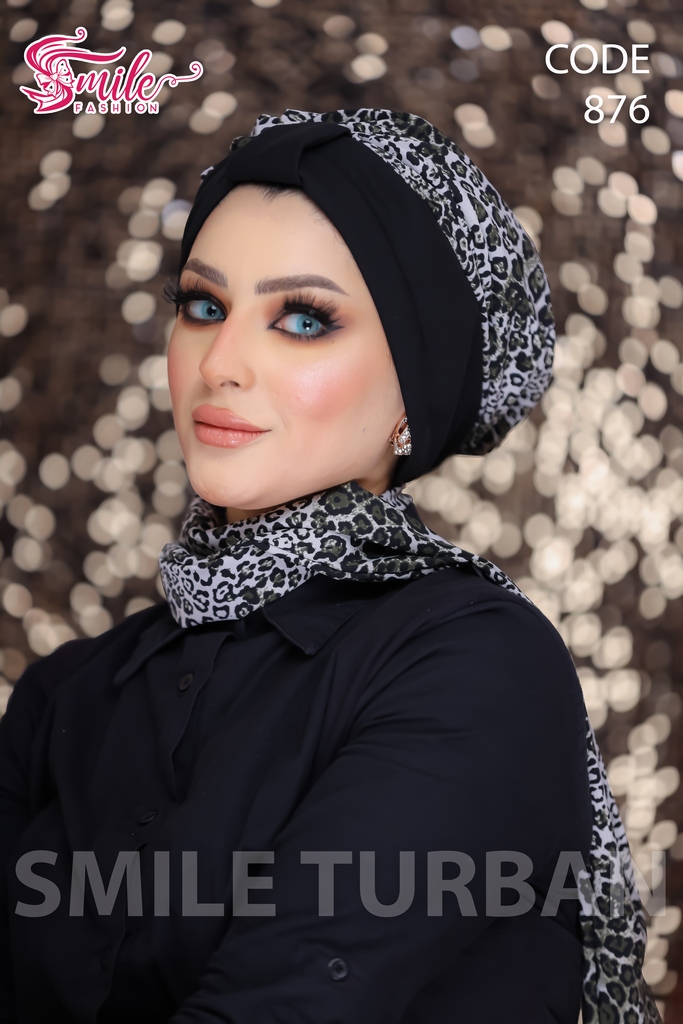 Turban Multi-way Soft  material - Smile Turbans - 876