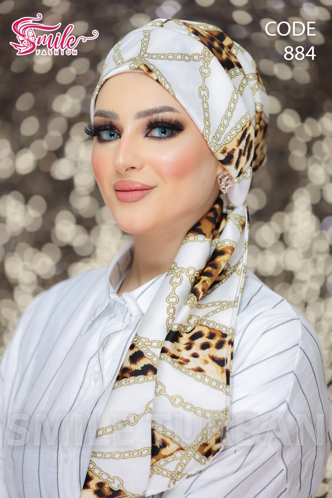 Turban tie satin - Smile Turbans - 884