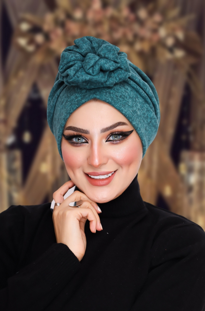 Turban  & Scarf Flawer brooch - Smile Turbans - 934