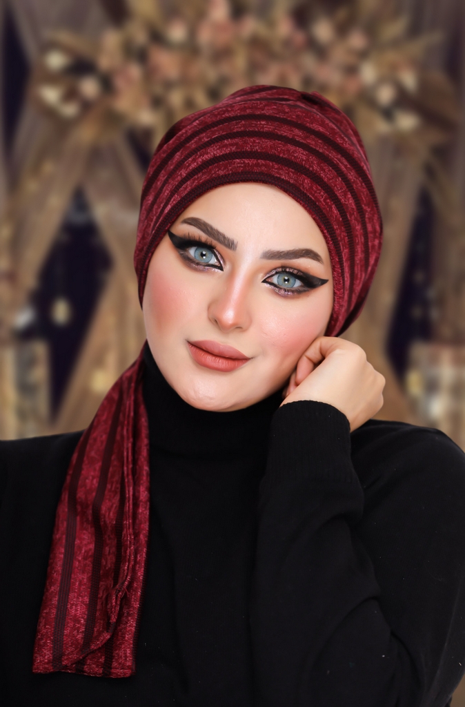 Turban Multi way tie brooch - Smile Turbans - 935